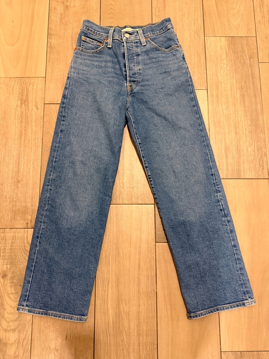 Levi's Denim - Levi's Women's Blue Ribcage Straight Ankle Jeans